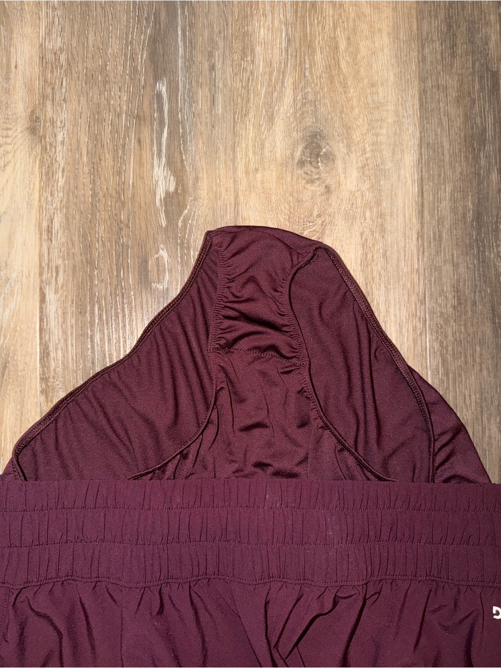 DSG Women’s Deep Burgundy Stride Athletic Shorts - Picture 5 of 7